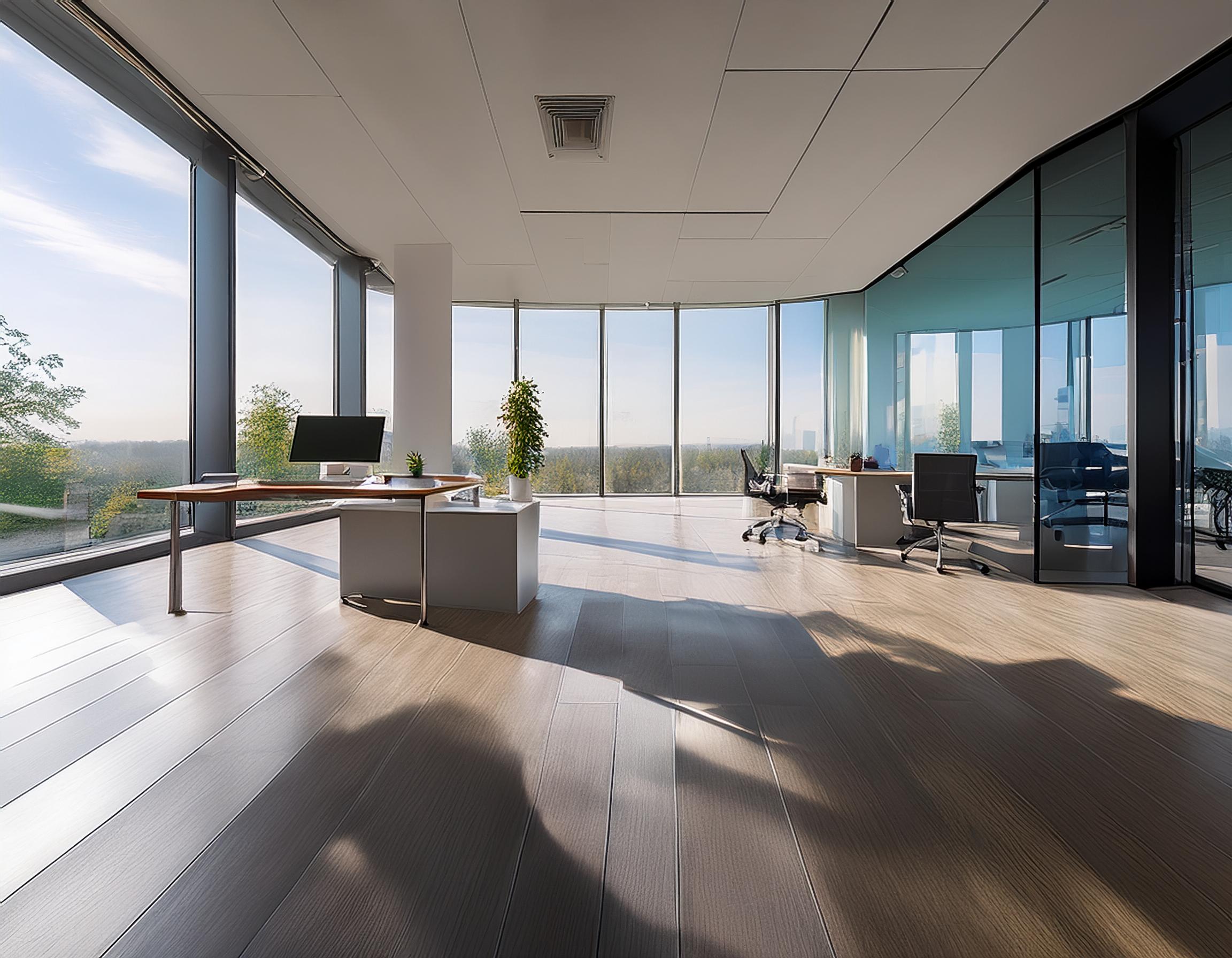 Elegantes Büro der Steuerkanzelei Jensen GmbH in Frankfurt am Main